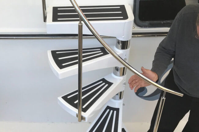 Boat Stairs for Seniors | Stainless Outfitters Inc.[Video]